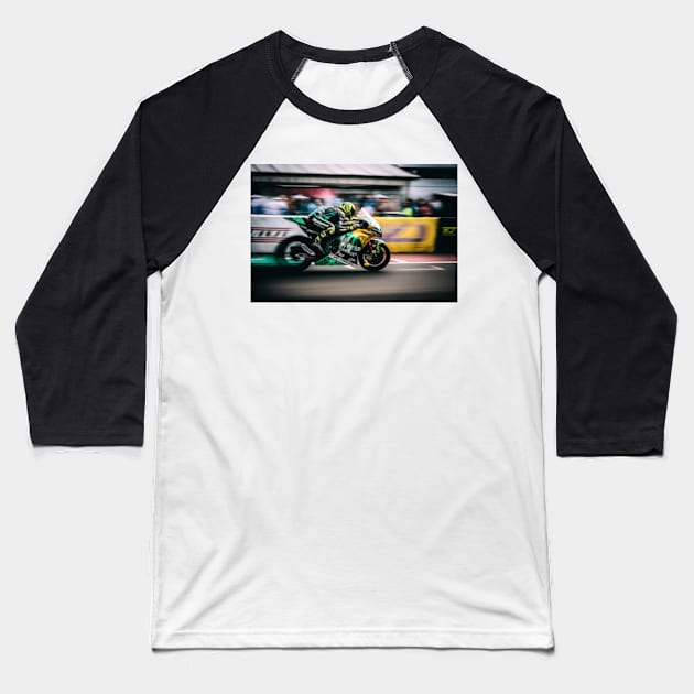 Superbike race Baseball T-Shirt by SmartPics